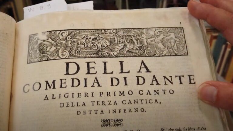 I 700 anni dalla morte di Dante nella Innocenziana